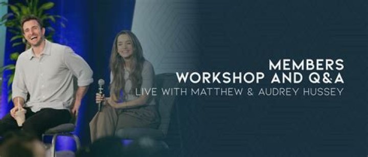 Audrey and Matthew Hussey's Age Difference | The Love Story