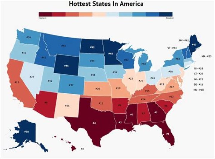 Exploring the Hottest States in the United States