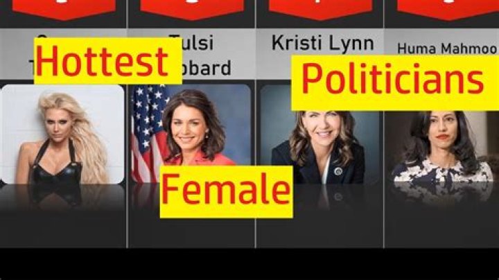 The Hottest Female Politicians in the United States: A Comprehensive Guide