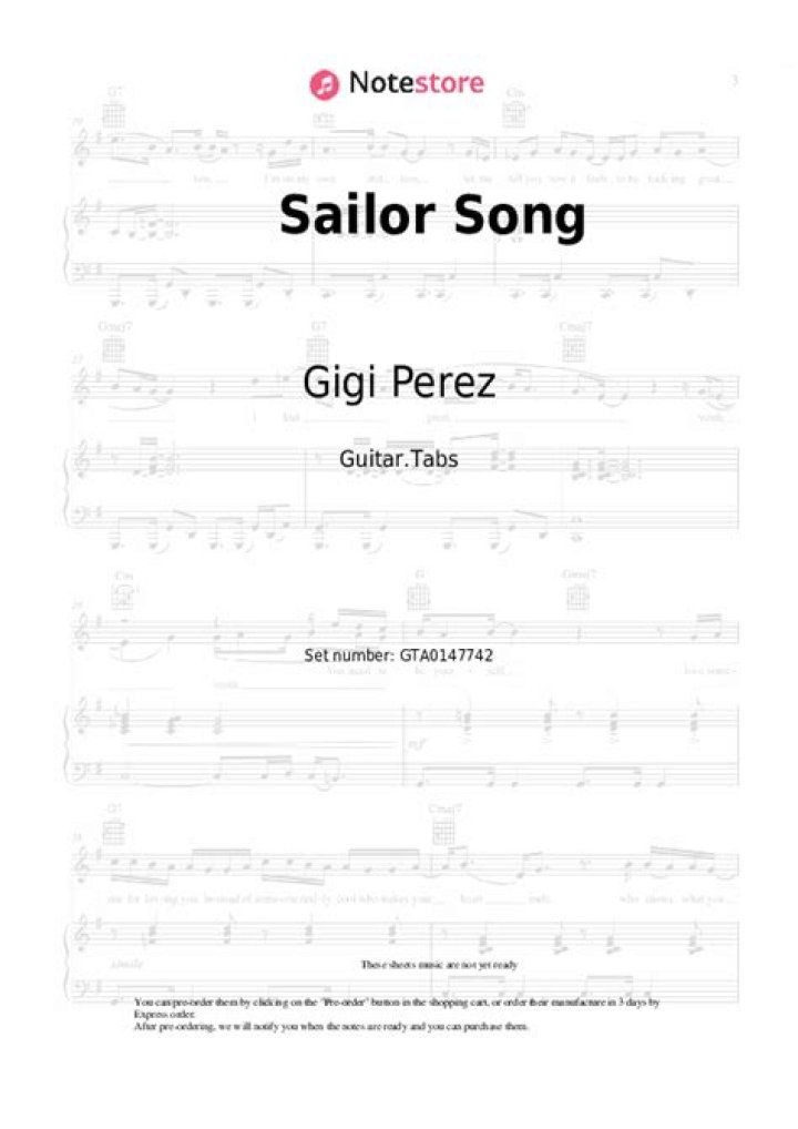 Unveil the Secrets of gigi perez's Seafaring Adventure: "????? ????? gigi perez sailor song"